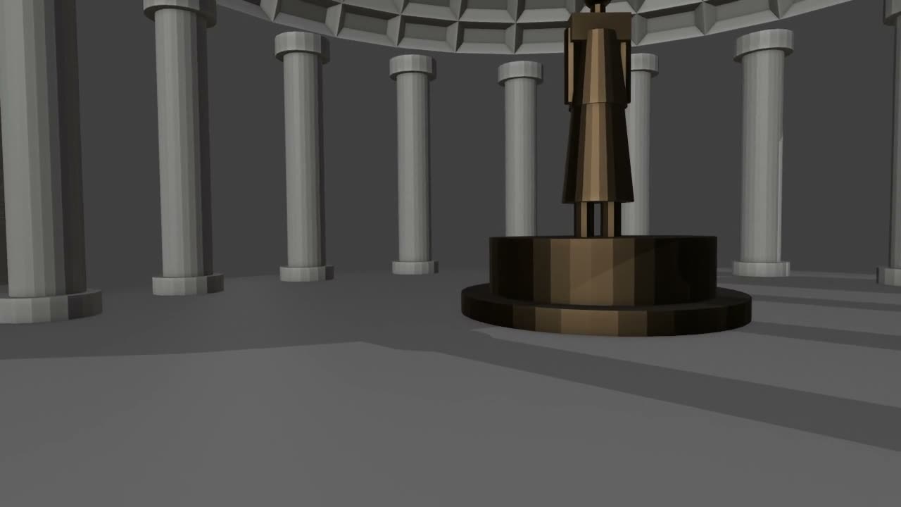 Dolly end — clay previz